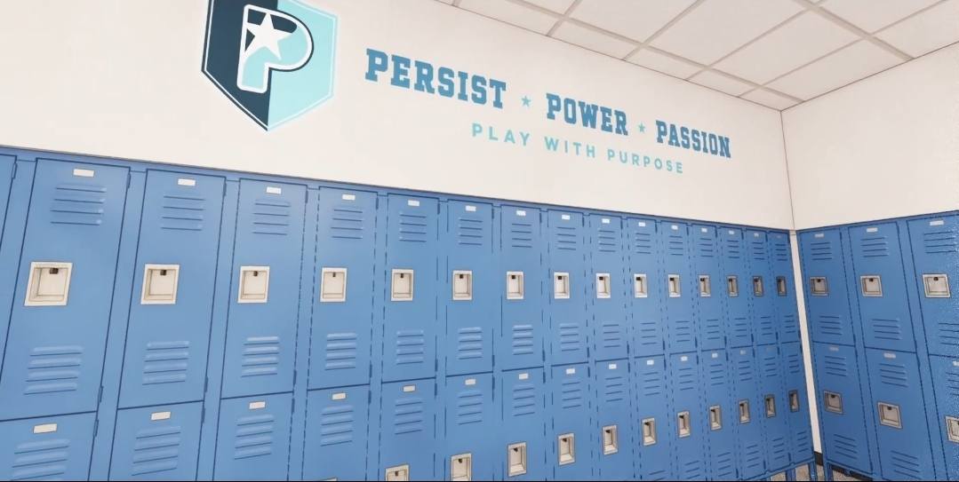 Prospects Academy Lockers — Persist Power Passion